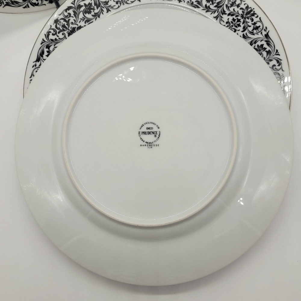 Ekco Baronesse Prudence 328 Dinner Plates Set of 5​​ - Picture 4 of 6